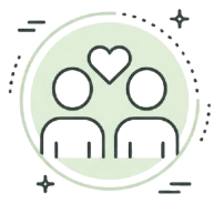 love and support icon transparent